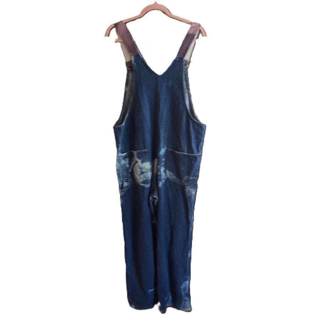 Vintage denim utility boiler suit overalls jumpsuit by J B Goodhue, distressed - Picture 3 of 16